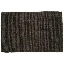 Jute Doormat 60x90 cm, Natural Grey