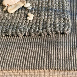 Jute Doormat 60x90 cm, Natural Grey