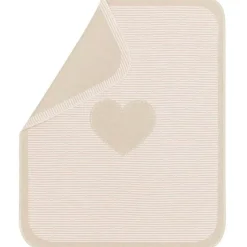 Juwel Baby Blanket 70x90 cm Heart, Light Pink