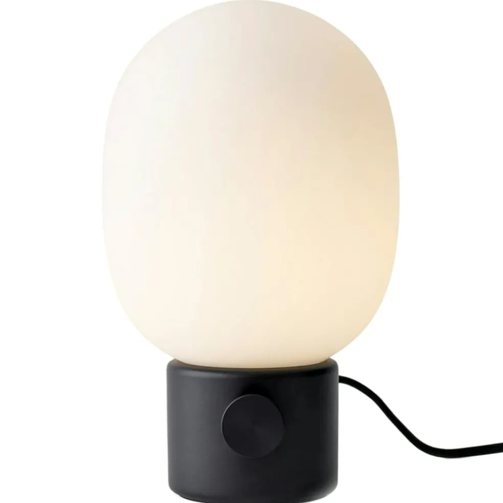 JWDA Table Lamp, Concrete / Brass