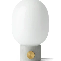 JWDA Table Lamp, Concrete / Brass