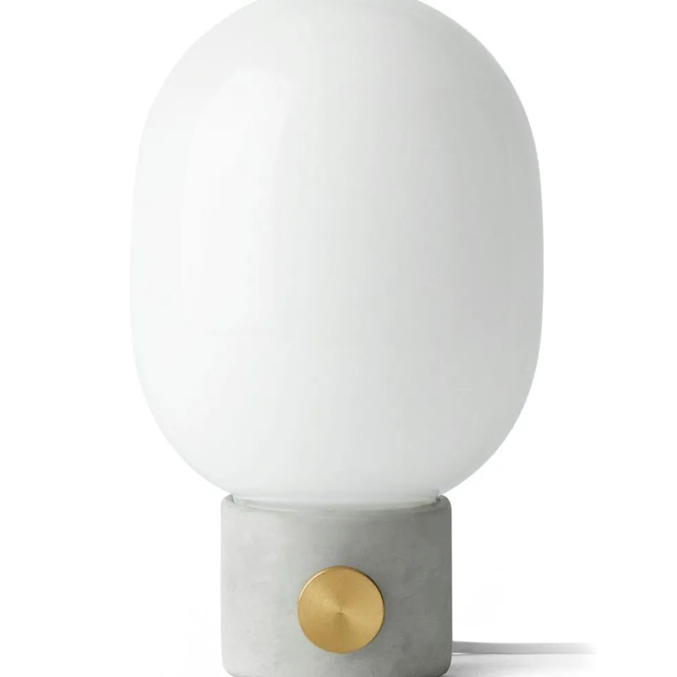 JWDA Table Lamp, Concrete / Brass