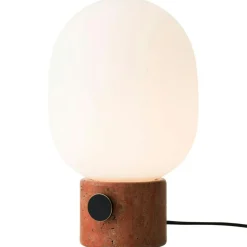 JWDA Table Lamp, Concrete / Brass