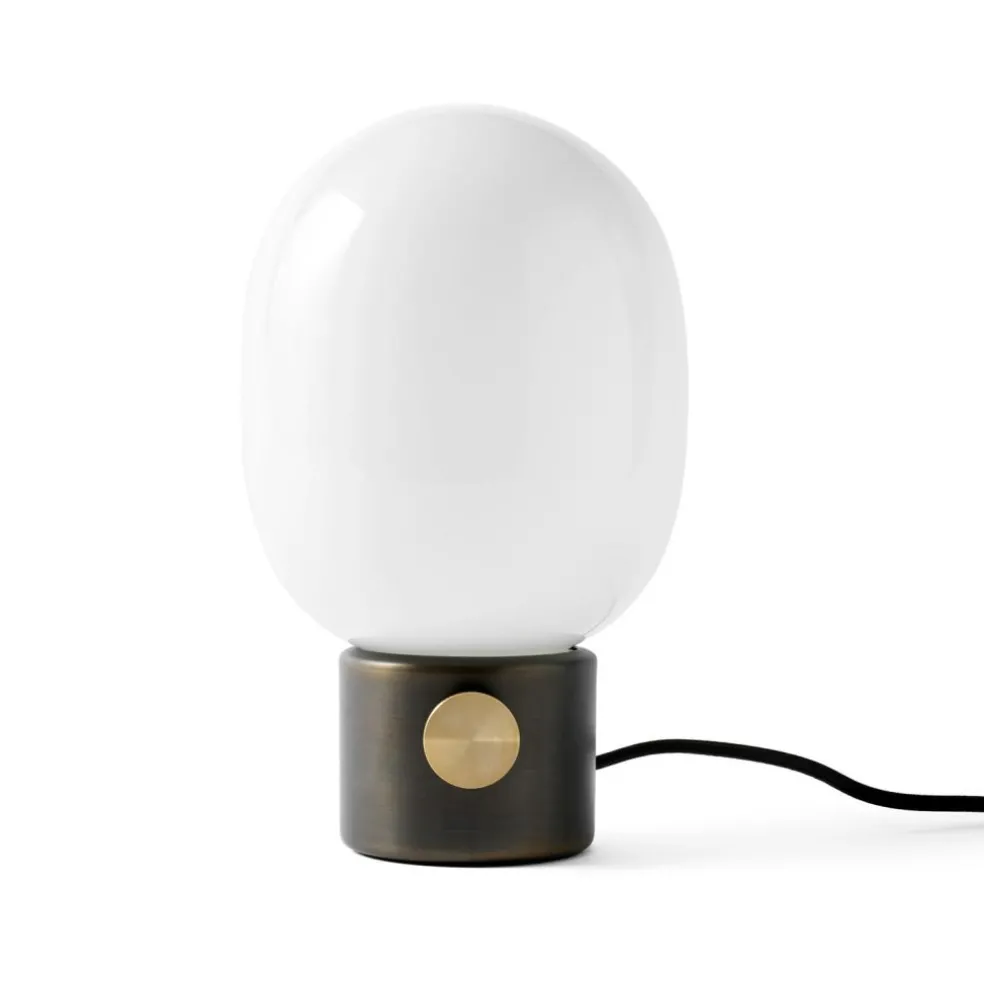 JWDA Table Lamp, Concrete / Brass