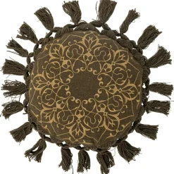 Kala Cushion Ø40 cm, Brown