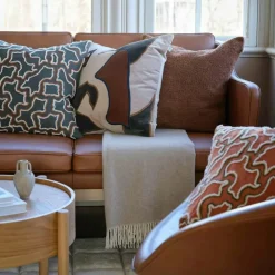 Kamal Cushion Cover 50x50 cm, Forest Green