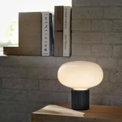 Karl-Johan Table Lamp, Smoked Oak