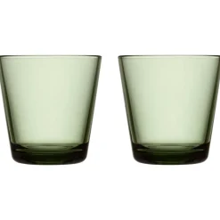 Kartio Glass 21 cl 2-pack, Water Green