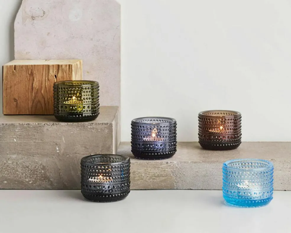 Kastehelmi Candle Holder 6,4 cm, Heather