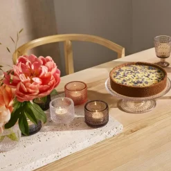 Kastehelmi Candle Holder 6,4 cm, Heather