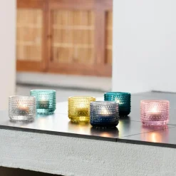 Kastehelmi Candle Holder 6,4 cm, Heather