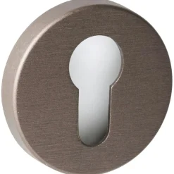 Key Plate R-E, Dark Bronze