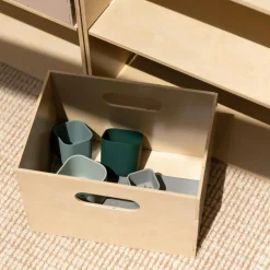 Kiddo Storage Box 24x33.5 cm, Brown