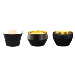 Kin Candle Holders 3-pack, Brass