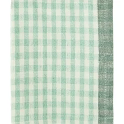 Kitchen Towel Checked 50x70 cm, Burnt Orange