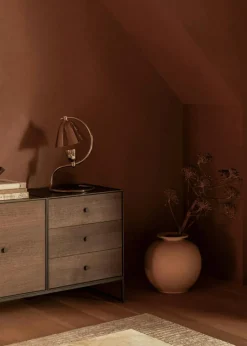 Klampenborg Table Lamp, Polished Steel