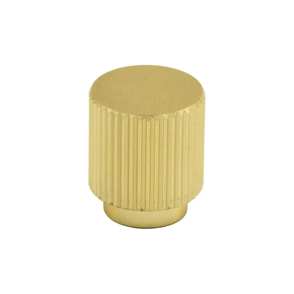 Knob Helix Stripe-26, brass