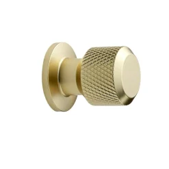 Knob Manor, round gold