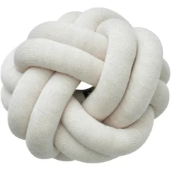 Knot Cushion, Orange Red