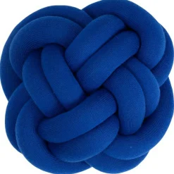 Knot Cushion, Orange Red