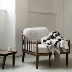 Knut Throw 135x200 cm, Lime