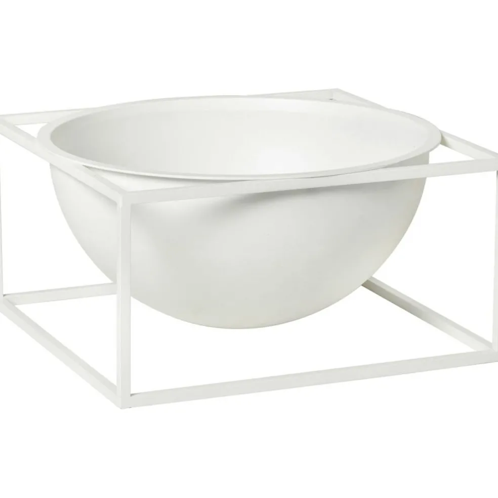 Kubus Bowl Centerpiece Large, Black