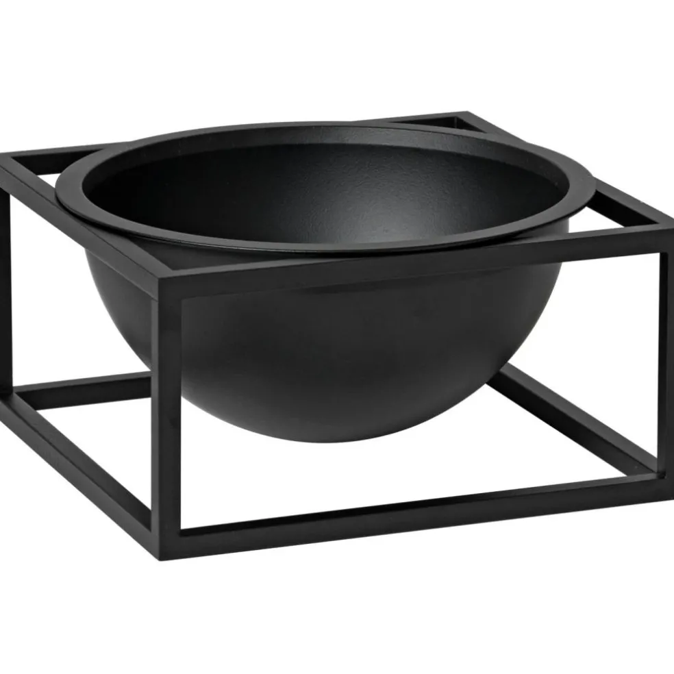 Kubus Bowl Centerpiece Small, Black