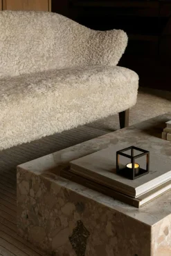 Kubus T Candle Holder, Black