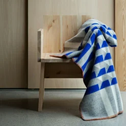 Kvam Wool Plaid 135x200 cm, Orange