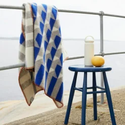 Kvam Wool Plaid 135x200 cm, Orange