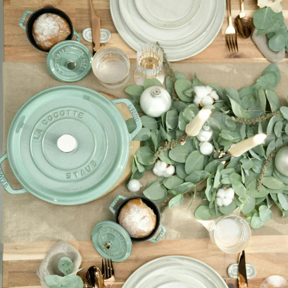 La Cocotte Cast Iron Pot 3,7 L, Eucalyptus