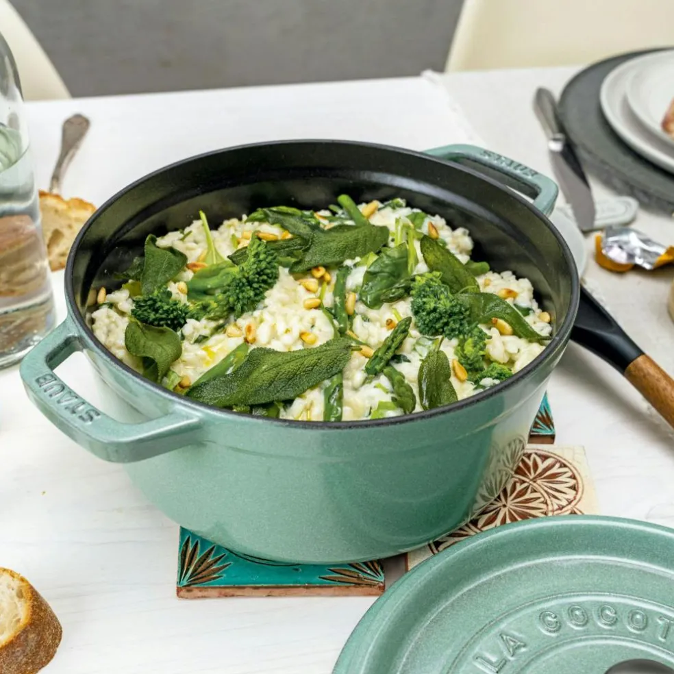 La Cocotte Cast Iron Pot 5,25 L, Eucalyptus