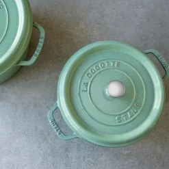 La Cocotte Cast Iron Pot 5,25 L, Eucalyptus