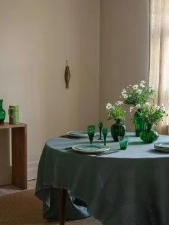 Lace Plate 25 cm, Blue