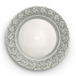 Lace Plate 25 cm, Blue