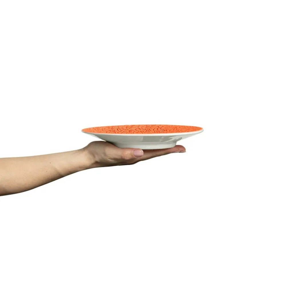 Lace Plate 20 cm, Blue