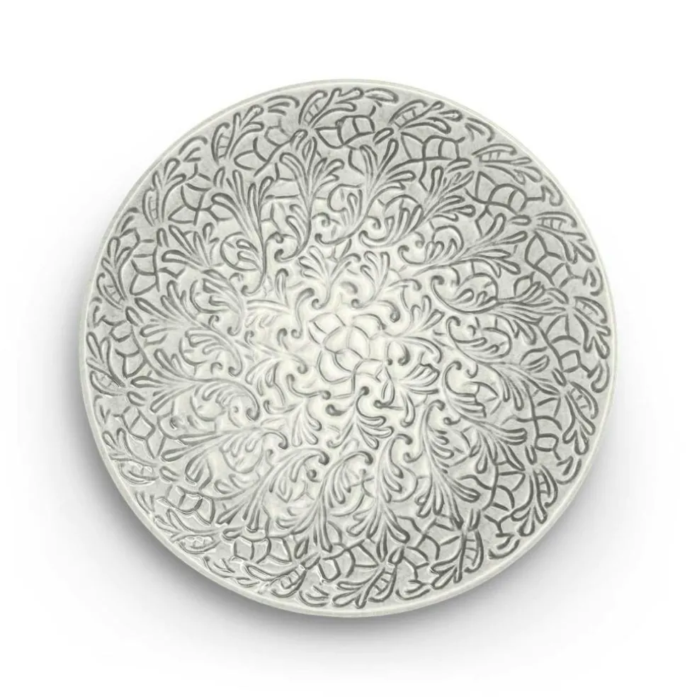 Lace Plate 20 cm, Blue