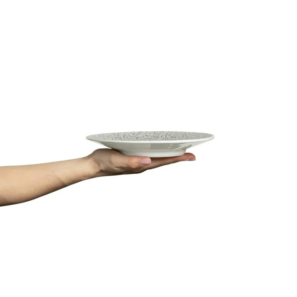 Lace Plate 20 cm, Blue