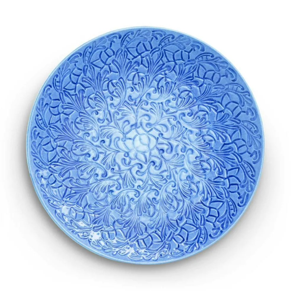 Lace Platter 34 cm, Sand