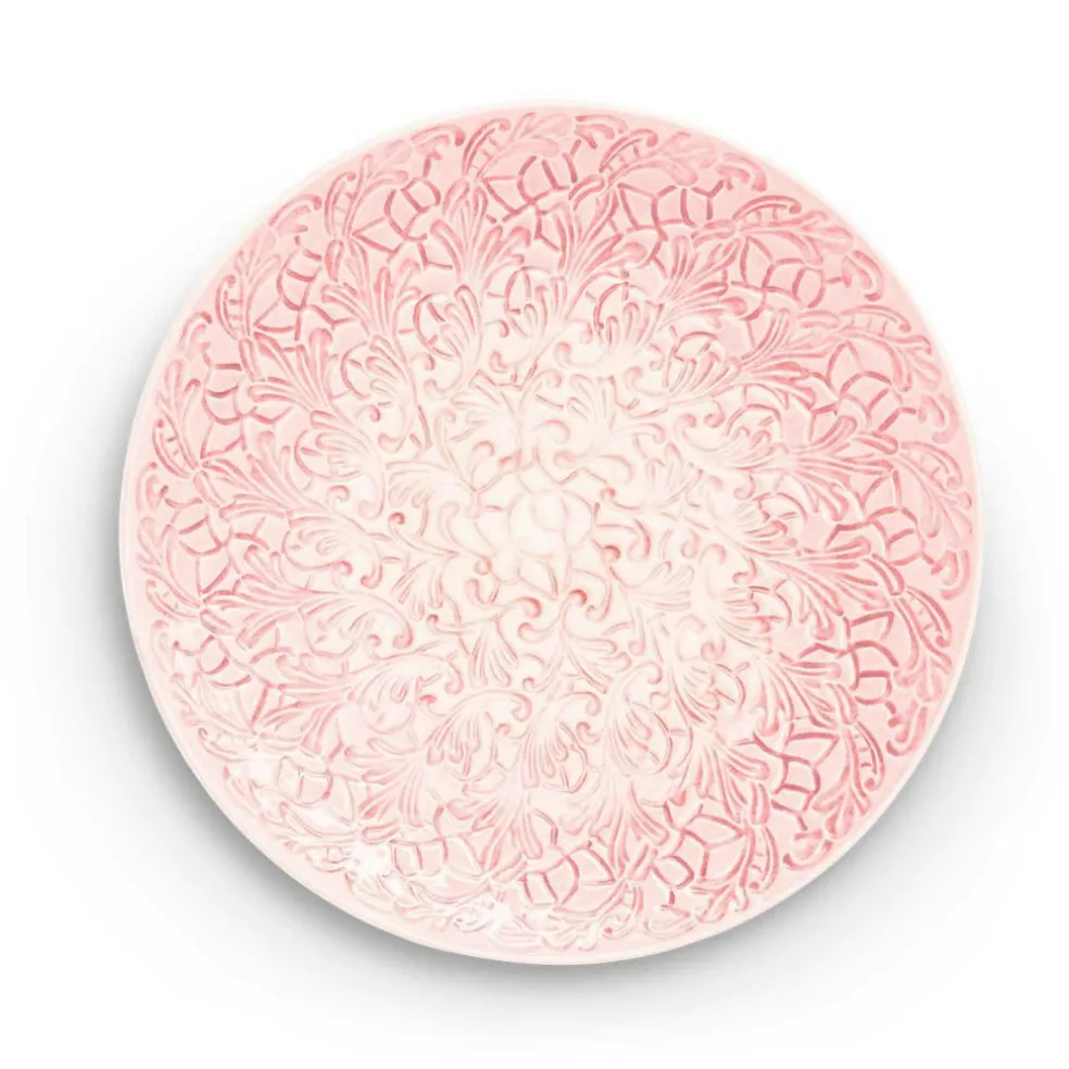 Lace Platter 34 cm, Sand