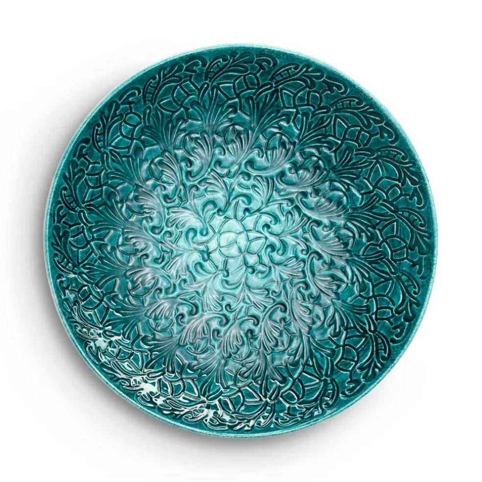 Lace Platter 34 cm, Sand
