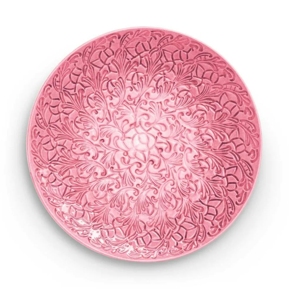 Lace Platter 34 cm, Sand