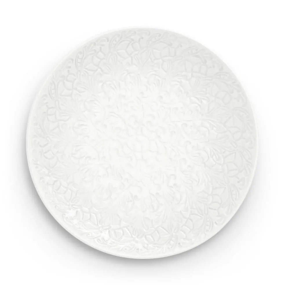 Lace Platter 34 cm, Sand