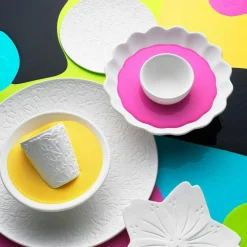 Lace Platter 34 cm, Sand