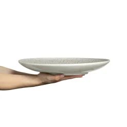 Lace Platter 34 cm, Sand