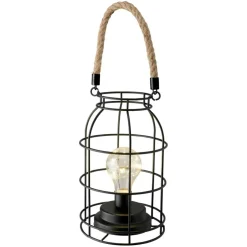 Landsort Lantern With LED Lamp