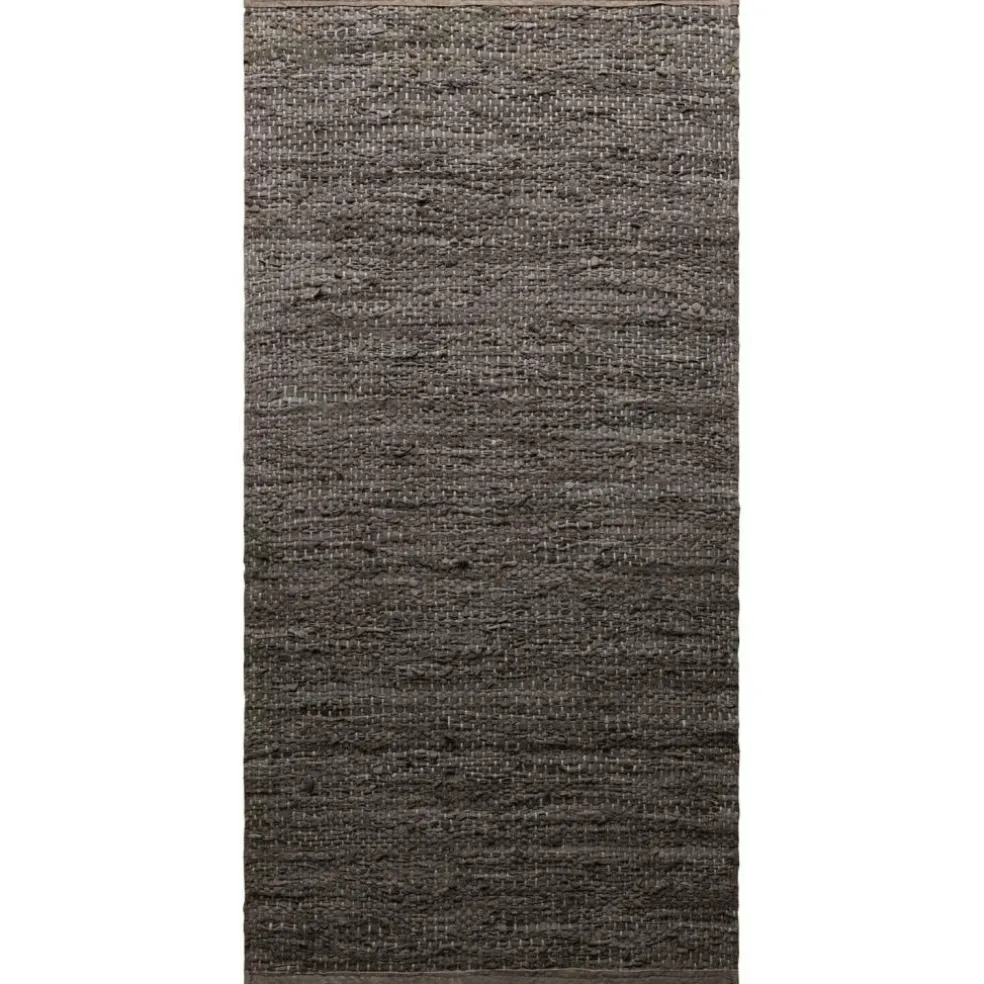Leather Rug 200x300cm, Wood