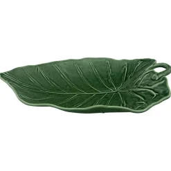 Leaves Sunflower Leaf Platter, 21x31 cm