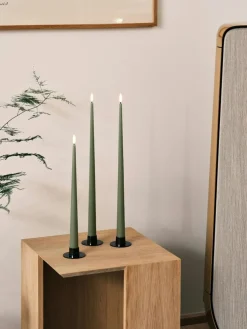 Led Candles 2-pack 40 cm, Deep Wine