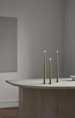 Led Candles 2-pack 40 cm, Deep Wine